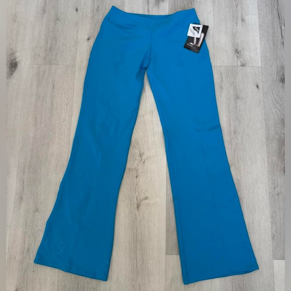 Stylish Blue Flared Leggings